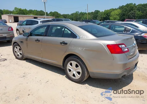 2013 Ford Police Interceptor из США, поврежденный, VIN 1FAHP2M80DG201734